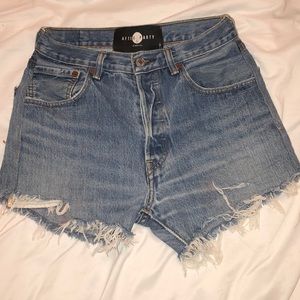 Repurposed Levi Shorts